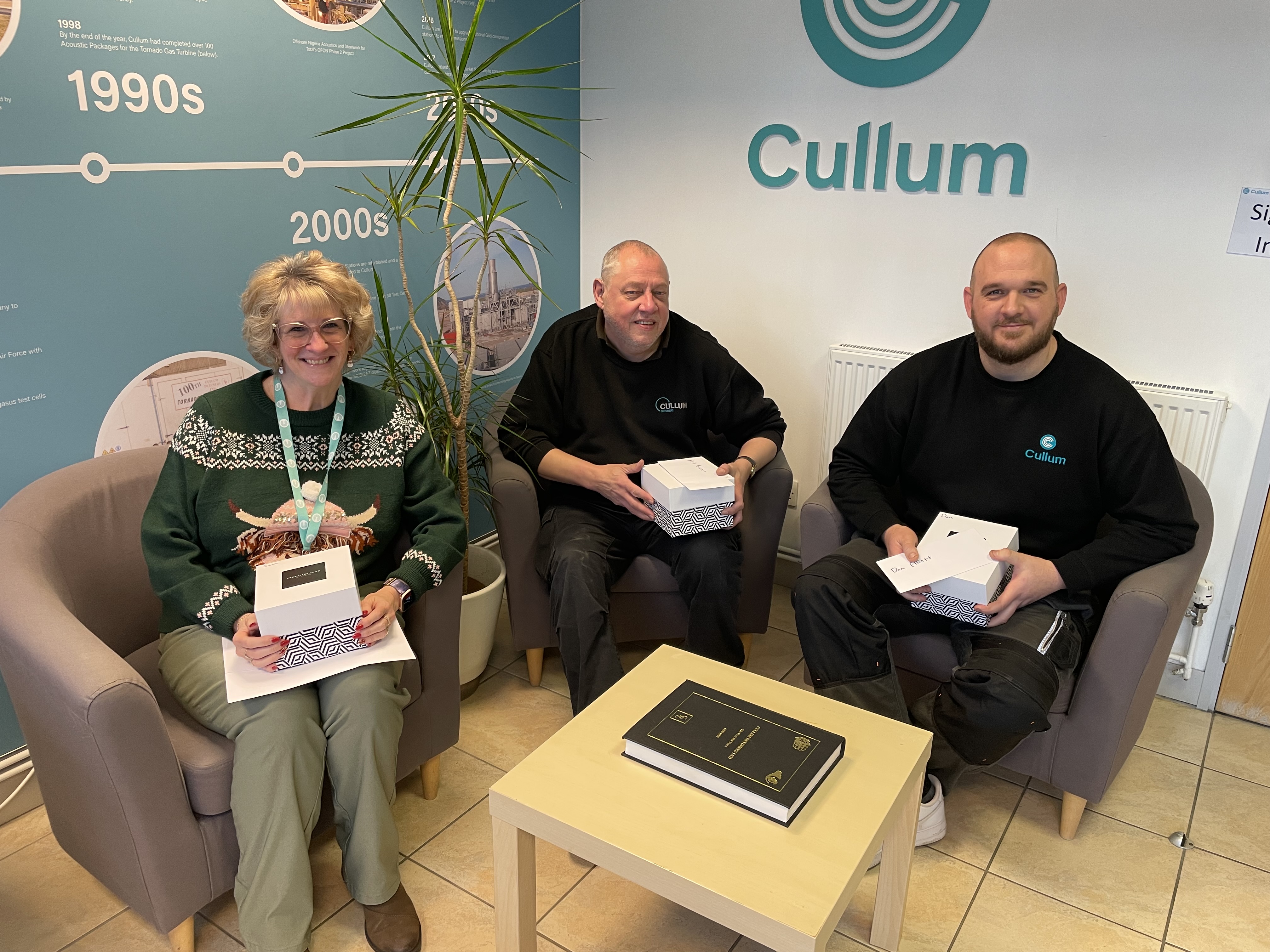 Long service and retirement at Cullum